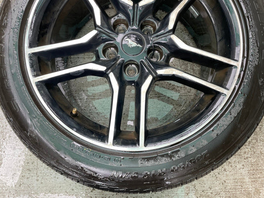 FORD MUSTANG 18x8 10 5 SPLIT SPOKE ALLOY WHEEL RIM W/TIRE (ONLY#1) 18-23 #112994