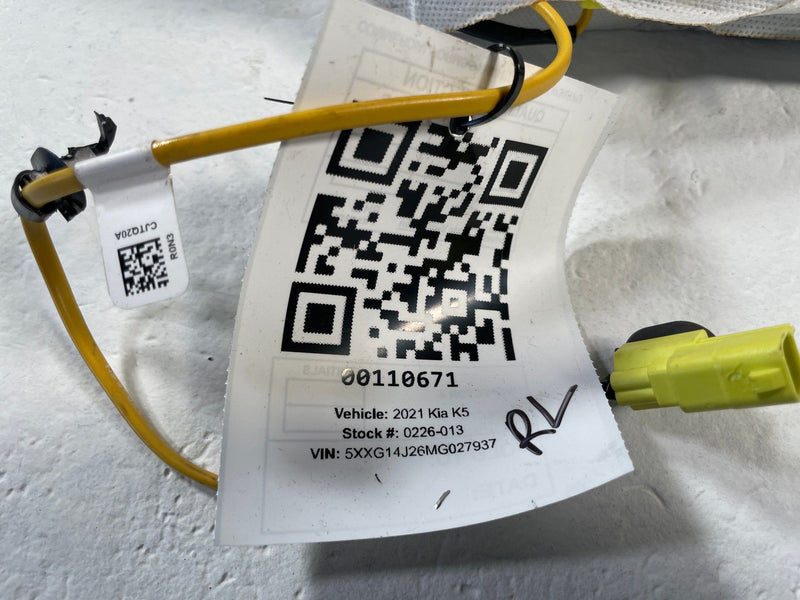Load image into Gallery viewer, 2021 - 2024 KIA K5 REAR LEFT DRIVER SIDE SEAT AIRBAG AIR BAG 80630L3000 # 110671
