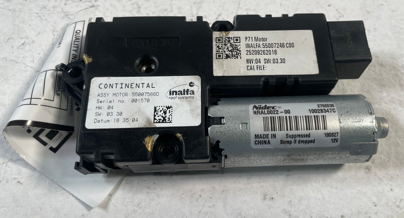 Load image into Gallery viewer, 2019 - 2025 INFINITI QX50 FRONT SUNROOF SUN ROOF MOON ROOF MOTOR 2.0L # 106490
