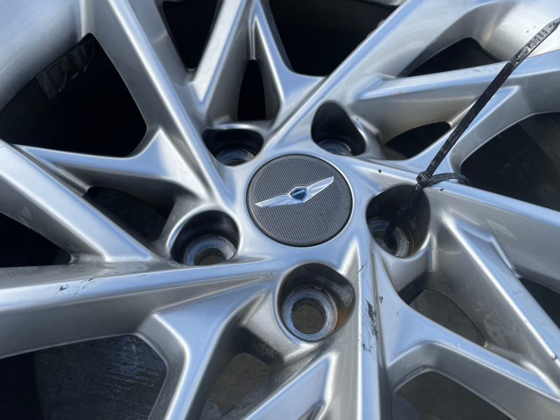 Load image into Gallery viewer, GENESIS G70 18X8.0J ET34 5X114.3 ALLOY RIM WHEEL W/ TIRE (ONLY#1) 22-24 # 108163
