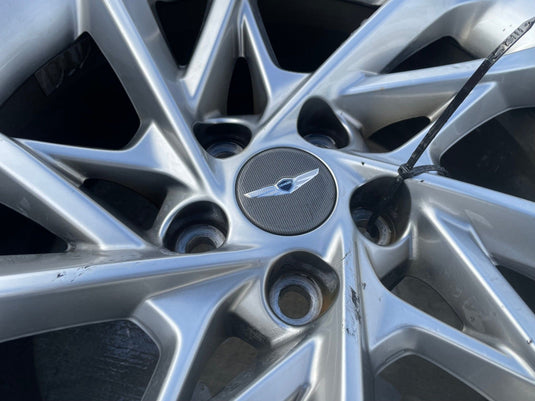 GENESIS G70 18X8.0J ET34 5X114.3 ALLOY RIM WHEEL W/ TIRE (ONLY#1) 22-24 # 108163