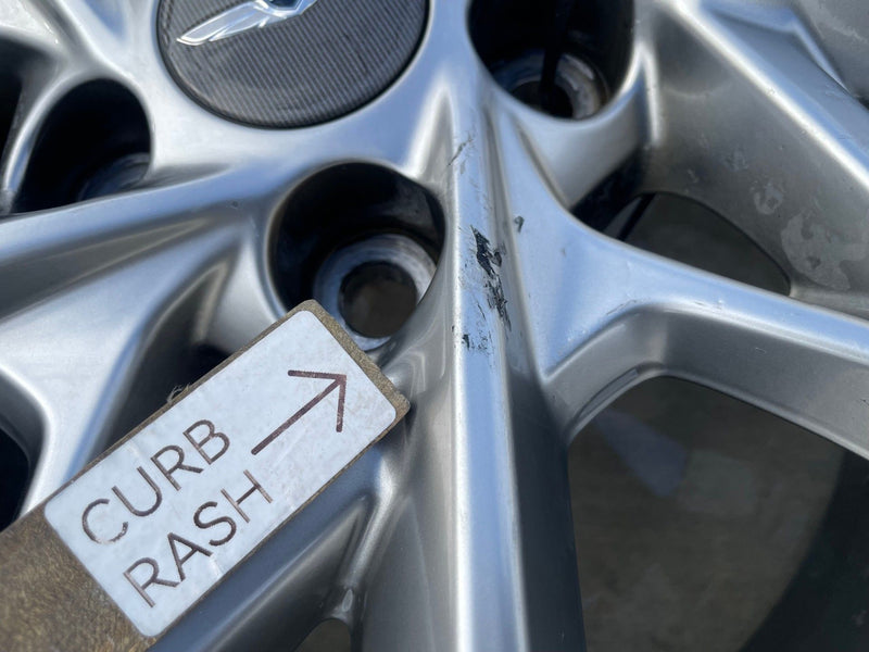 Load image into Gallery viewer, GENESIS G70 18X8.0J ET34 5X114.3 ALLOY RIM WHEEL W/ TIRE (ONLY#1) 22-24 # 108163
