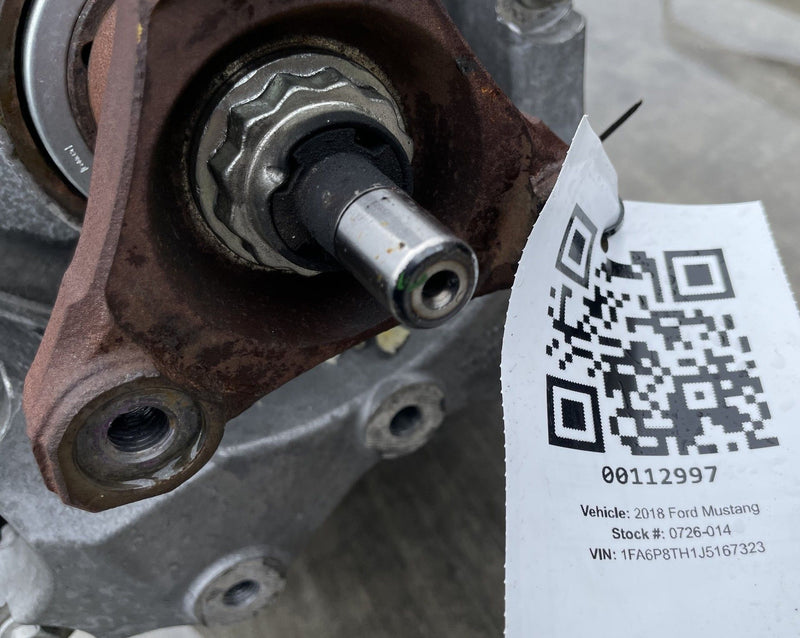 Load image into Gallery viewer, FORD MUSTANG ECOBOOST RWD AUTO TRANSMISSION ASSEMBLY 2.3L 92K MILES 18-23 112997
