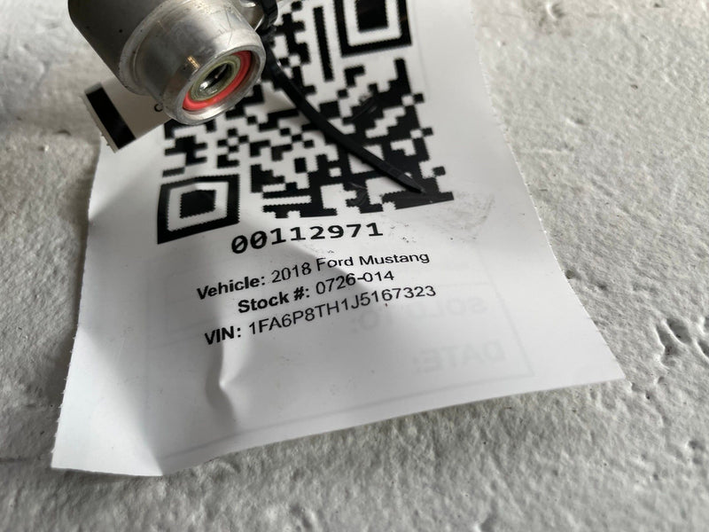 Load image into Gallery viewer, 2018 - 2023 FORD MUSTANG AIR CONDITIONING LIQUID LINE HOSE PIPE 2.3L # 112971
