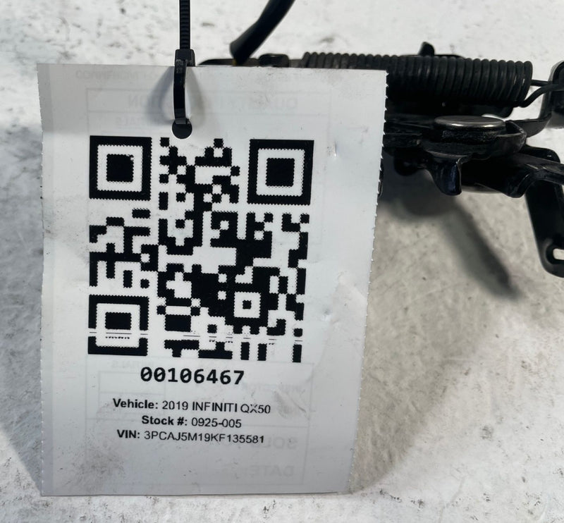 Load image into Gallery viewer, 2019 - 2025 INFINITI QX50 QX55 HOOD BONNET LOCK LATCH 2.0L 65601-5NA0A # 106 (1)
