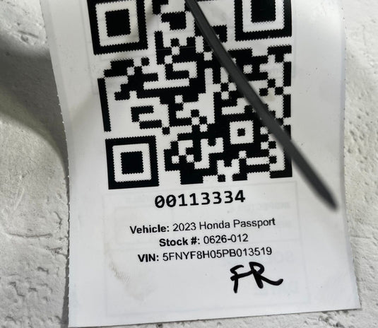 2019- 2025 HONDA PASSPORT FRONT RIGHT SIDE ABS WHEEL SPEED SENSOR