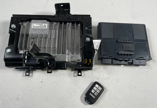 2022-2023 HONDA PASSPORT ENGINE & BODY CONTROL MODULE ECM BCM W/ KEY FOB