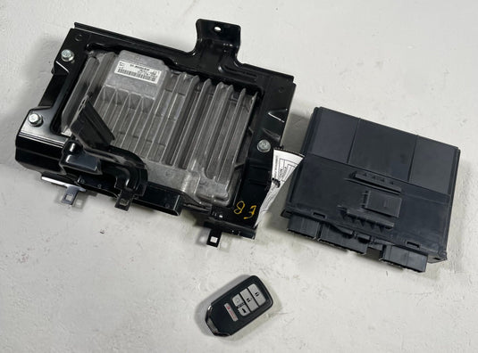 2022-2023 HONDA PASSPORT ENGINE & BODY CONTROL MODULE ECM BCM W/ KEY FOB