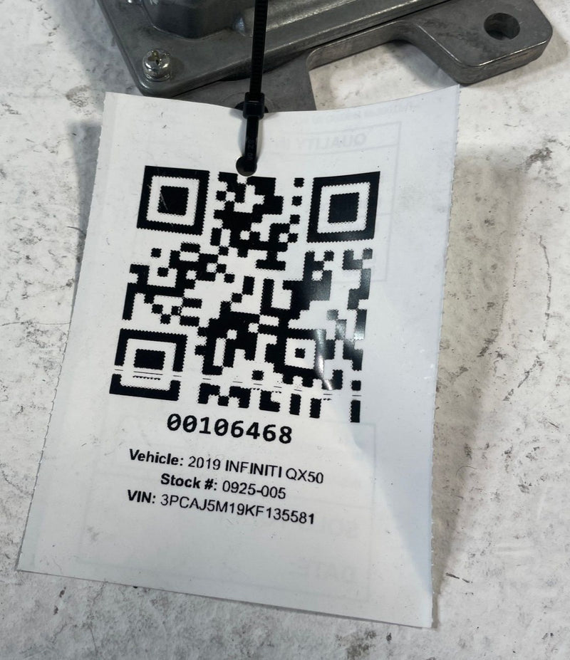 Load image into Gallery viewer, 2019 INFINITI QX50 TRANSMISSION COMPUTER CONTROL MODULE TCM # 106468
