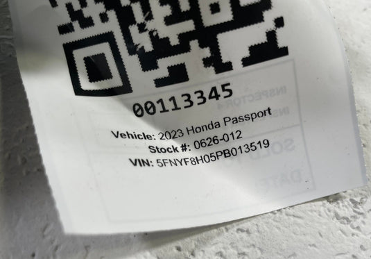 2022-2023 HONDA PASSPORT ENGINE & BODY CONTROL MODULE ECM BCM W/ KEY FOB