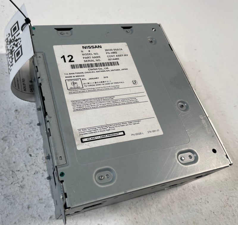 Load image into Gallery viewer, 2019-2021 INFINITI QX50 RADIO RECEIVER CONTROL MODULE UNIT 28330-5NA1A # 106504

