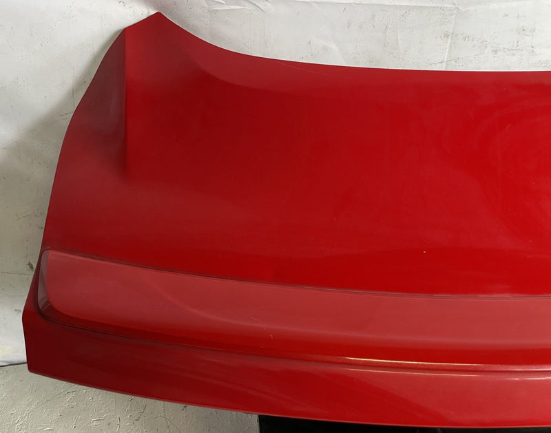 Load image into Gallery viewer, FORD MUSTANG COUPE REAR TRUNK DECK LID SHELL W/ SPOILER RED (PQ) 15-23 # 112980
