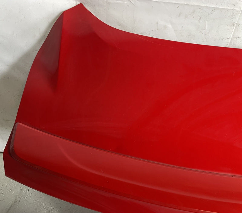Load image into Gallery viewer, FORD MUSTANG COUPE REAR TRUNK DECK LID SHELL W/ SPOILER RED (PQ) 15-23 # 112980
