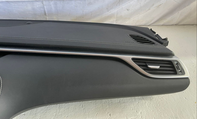 Load image into Gallery viewer, 2022 - 2025 GENESIS G70 DASHBOARD INSTRUMENT PANEL PAD ASSEMBLY BLACK # 108174
