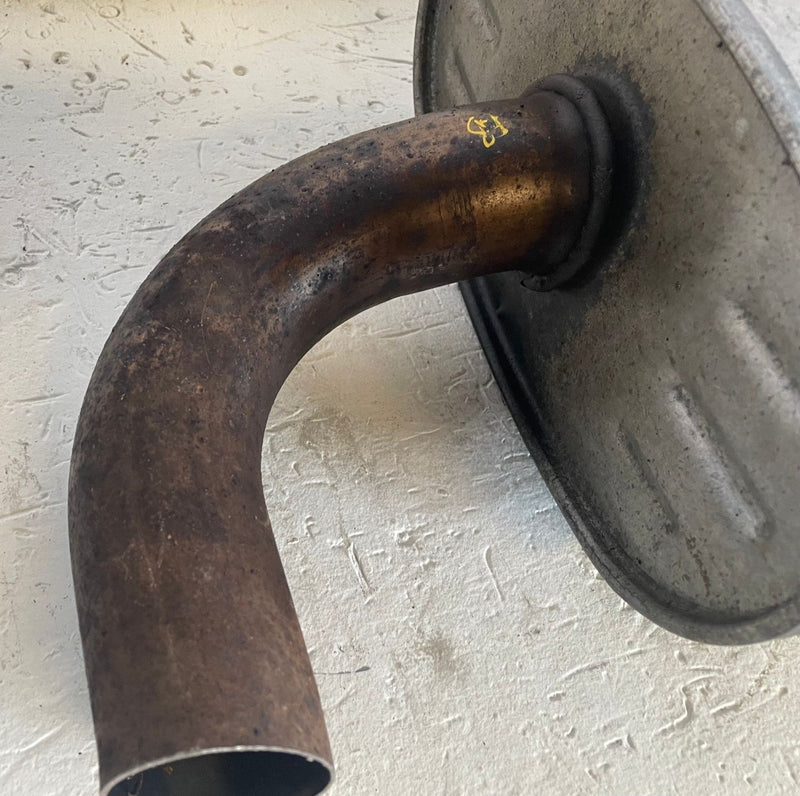 Load image into Gallery viewer, 2018-2023 FORD MUSTANG REAR RIGHT SIDE EXHAUST SYSTEM MUFFLER PIPE 2.3L # 113536
