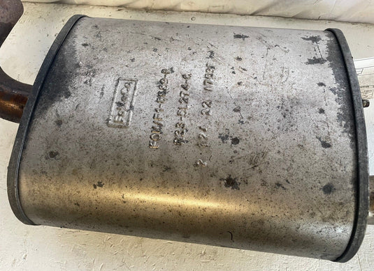 2018-2023 FORD MUSTANG REAR RIGHT SIDE EXHAUST SYSTEM MUFFLER PIPE 2.3L