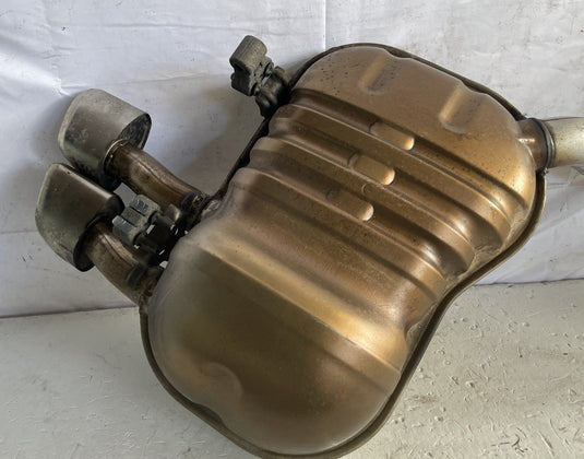 2021 - 2023 GENESIS G70 REAR EXHAUST MUFFLER WITH TIPS ASSEMBLY 2.0L