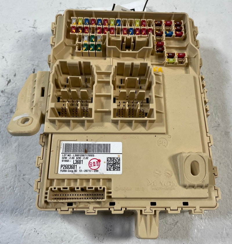 Load image into Gallery viewer, 2021-24 KIA K5 UNDER DASH FUSE RELAY CABIN JUNCTION BOX 1.6L 91950L3681 # 110633
