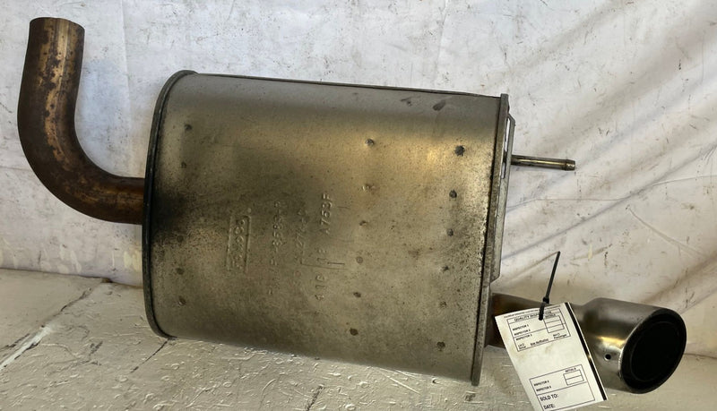 Load image into Gallery viewer, 2018 - 2023 FORD MUSTANG REAR RIGHT SIDE EXHAUST MUFFLER PIPE 2.3L # 112960
