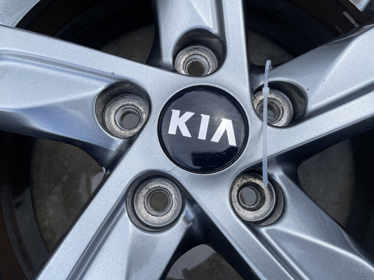 KIA K5 16x6.5J 5 SPOKE GRAY ALLOY WHEEL RIM W/TIRE (ONLY#1) 2021-2024 # 110713
