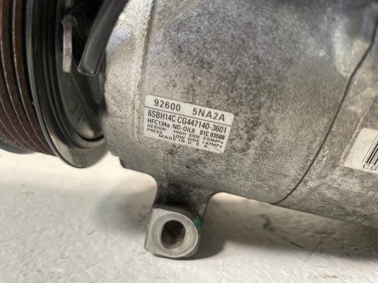 2019 - 2020 INFINITI QX50 HVAC A/C AIR CONDITIONING COMPRESSOR 2.0L
