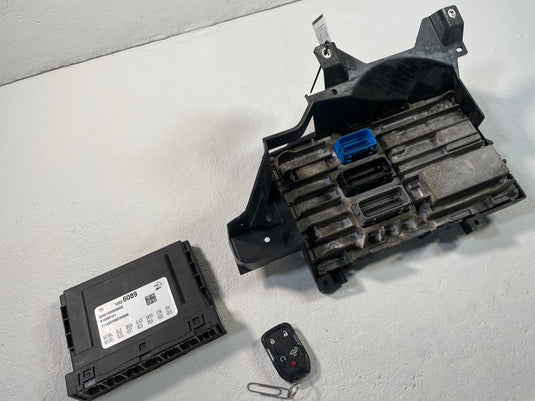 20-22 CHEVROLET SILVERADO 1500 ENGINE & BODY CONTROL MODULE W/ KEY FOB