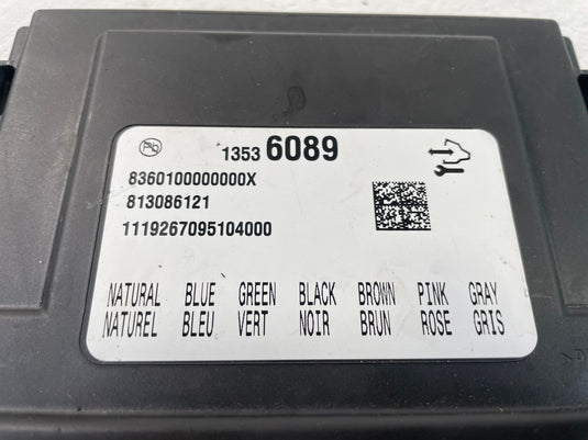 20-22 CHEVROLET SILVERADO 1500 ENGINE & BODY CONTROL MODULE W/ KEY FOB