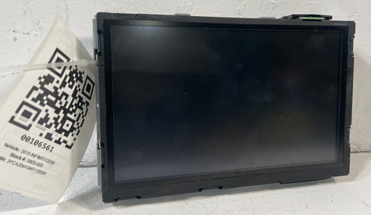 2019 INFINITI QX50 IMFORMATION DISPLAY SCREEN W/O NAVIGATION 2.0L