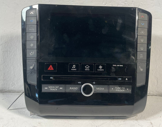 2019-21 INFINITI QX50 RADIO STEREO CLIMATE CONTROL SCREEN SWITCH PANEL