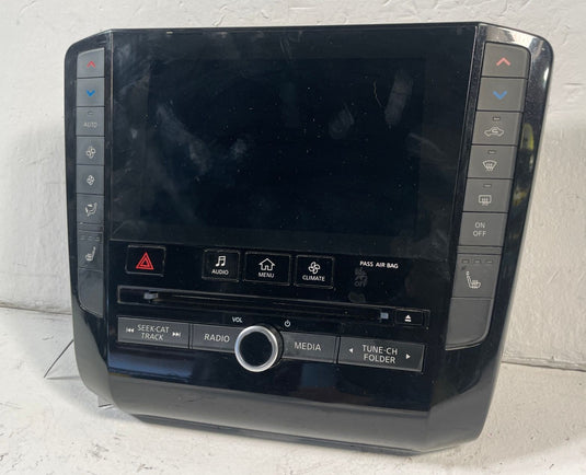 2019-21 INFINITI QX50 RADIO STEREO CLIMATE CONTROL SCREEN SWITCH PANEL