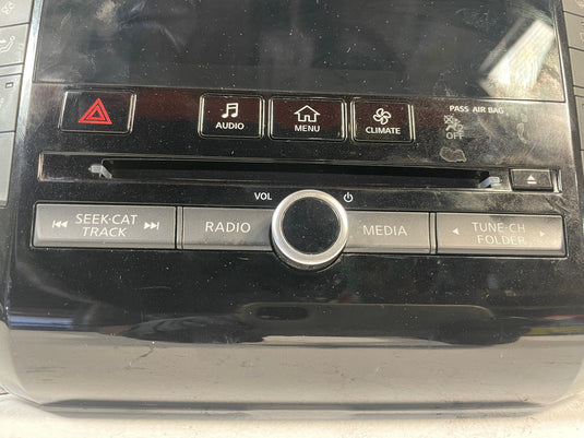 2019-21 INFINITI QX50 RADIO STEREO CLIMATE CONTROL SCREEN SWITCH PANEL