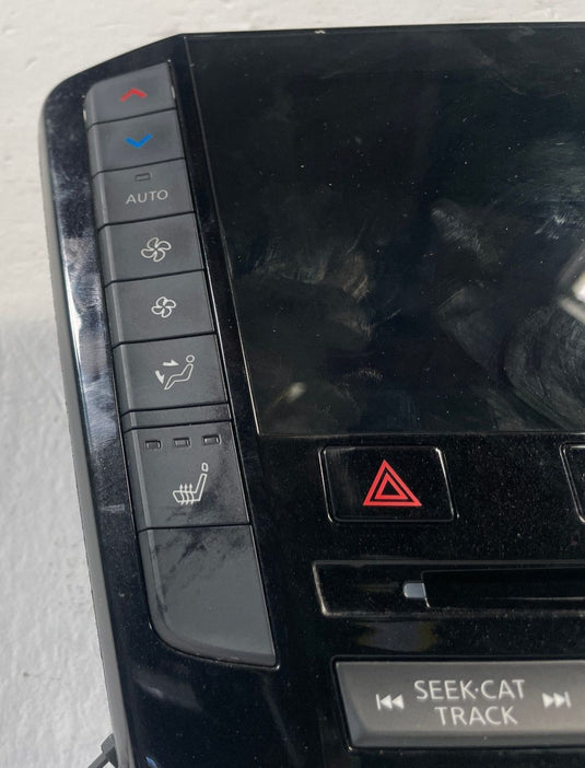 2019-21 INFINITI QX50 RADIO STEREO CLIMATE CONTROL SCREEN SWITCH PANEL