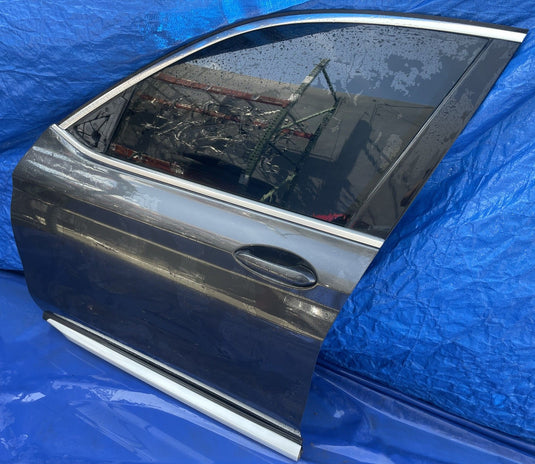 BMW X3 G01 FRONT LEFT DRIVER SIDE DOOR SHELL ASSEMBLY BLACK (A90M) 18-24