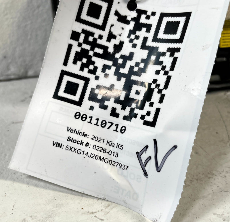 Load image into Gallery viewer, 2021 - 2024 KIA K5 FRONT LEFT DRIVER SIDE KNEE AIRBAG AIR BAG # 110710
