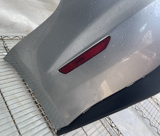 FORD MUSTANG REAR BUMPER COVER ASSEMBLY W/PARK ASSIST SILVER (JS) 18-23