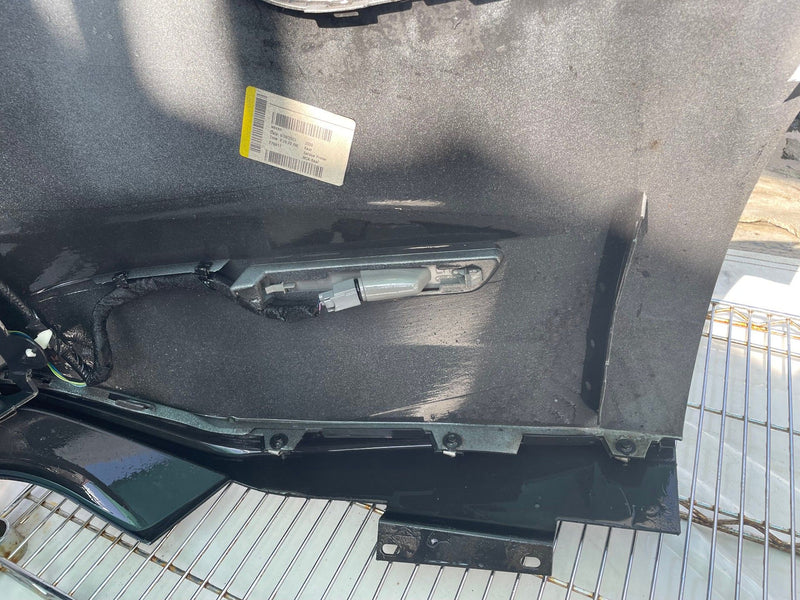 Load image into Gallery viewer, FORD MUSTANG REAR BUMPER COVER ASSEMBLY W/PARK ASSIST SILVER (JS) 18-23 # 113581
