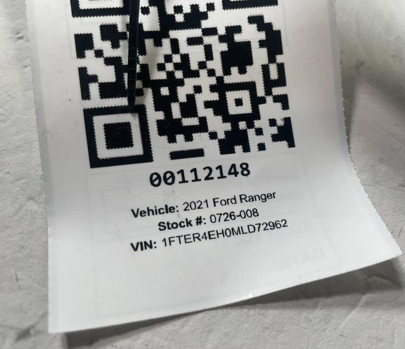 Load image into Gallery viewer, 2019 - 2023 FORD RANGER REAR OUTER TAILGATE TAIL GATE RELEASE HANDLE # 112148
