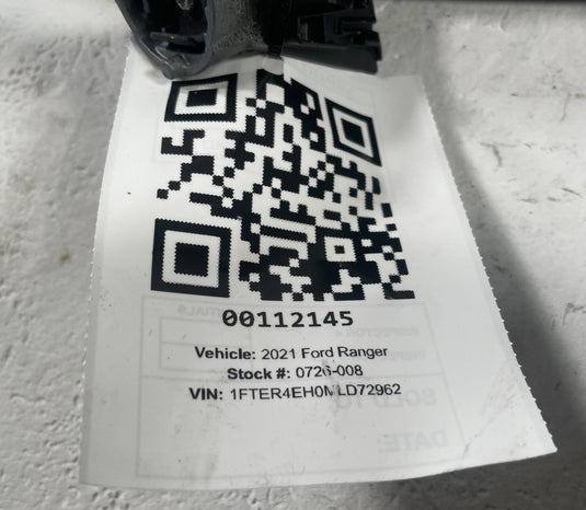 2019 - 2023 FORD RANGER INTERIOR REAR VIEW MIRROR 2.3L CU5A-17E678-BB