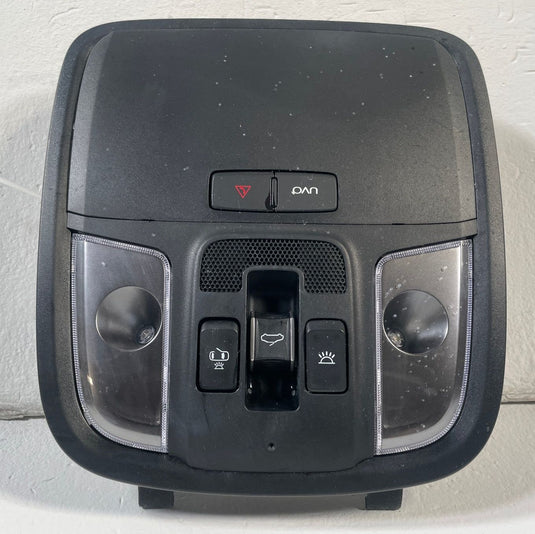 2022 - 2023 KIA STINGER FRONT OVERHEAD CONSOLE DOME LIGHT LAMP BLACK