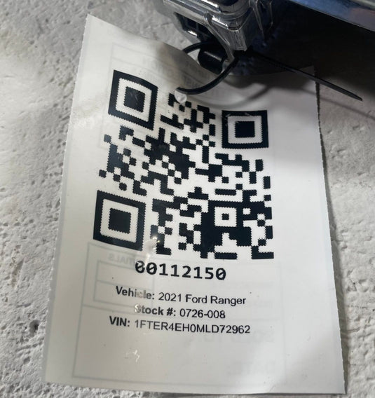 2019 - 2023 FORD RANGER BACK DOOR EMBLEM BADGE LOGO W/ REAR CAMERA 2.3L