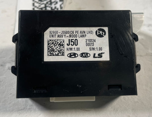2022 - 2023 KIA STINGER MOOD LIGHT LAMP CONTROL MODULE UNIT W/ BRACKET