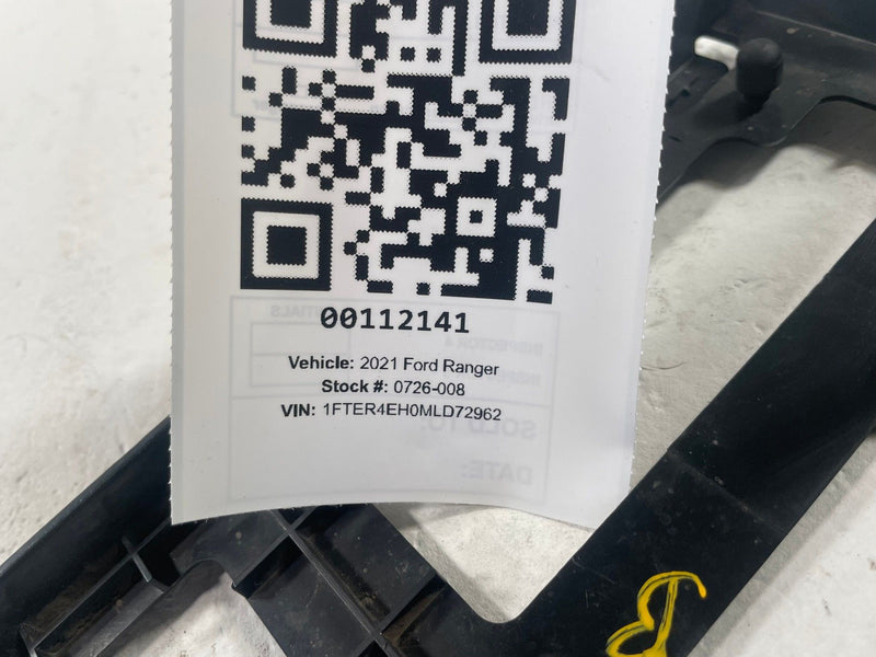 Load image into Gallery viewer, 2019 - 2023 FORD RANGER LICENSE PLATE HOLDER BRACKET 2.3L KB3B-17A386-AD #112141
