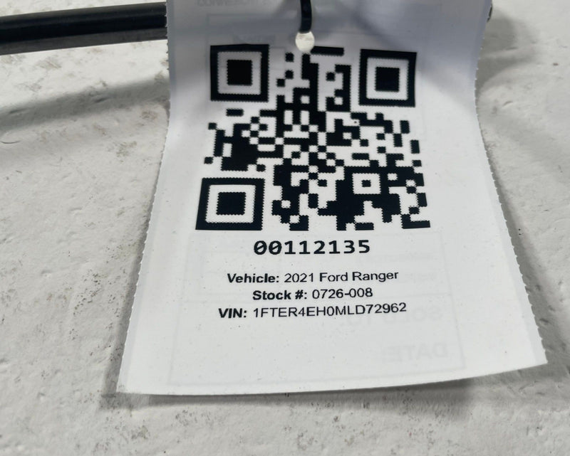 Load image into Gallery viewer, 2019 - 2023 FORD RANGER RIGHT HOOD BONNET LIFT CYLINDER SUPPORT STRUT # 112135
