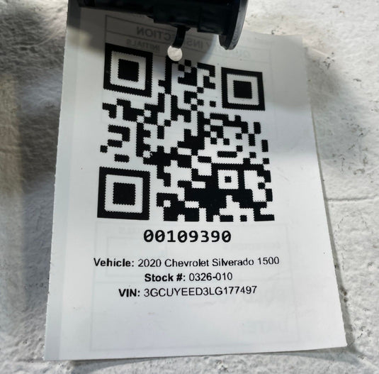 19-23 CHEVROLET SILVERADO 1500 ENGINE IGNITION START STOP SWITCH BUTTON