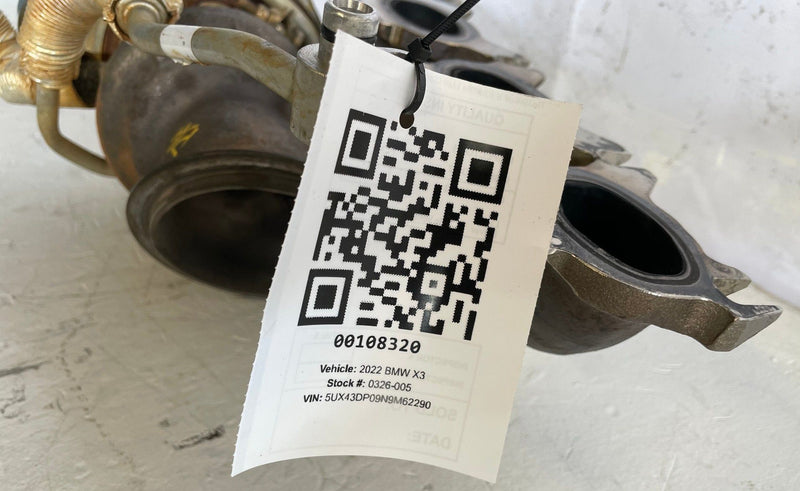 Load image into Gallery viewer, 2020 - 2025 BMW X3 X4 G01 G02 ENGINE TURBOCHARGER EXHAUST MANIFOLD 2.0L # 108320
