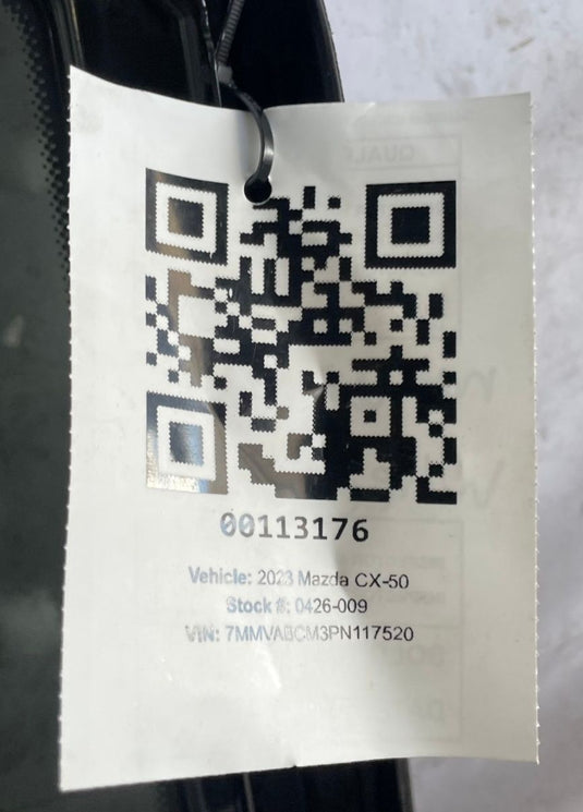 2023 - 2025 MAZRA CX-50 REAR PANORAMIC SUNROOF SUN ROOF WINDOW GLASS