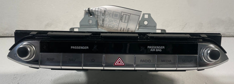 Load image into Gallery viewer, 2022 - 2023 KIA STINGER FRONT AUDIO RADIO RECEIVER HEAD UNIT ASSEMBLY # 110743
