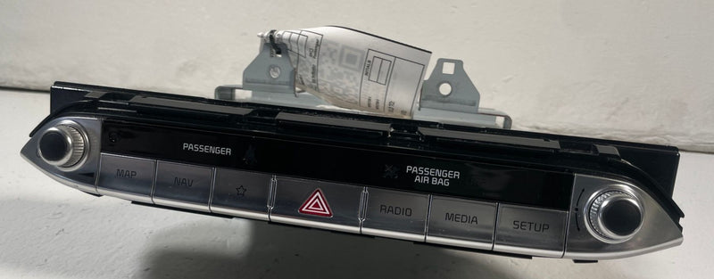 Load image into Gallery viewer, 2022 - 2023 KIA STINGER FRONT AUDIO RADIO RECEIVER HEAD UNIT ASSEMBLY # 110743
