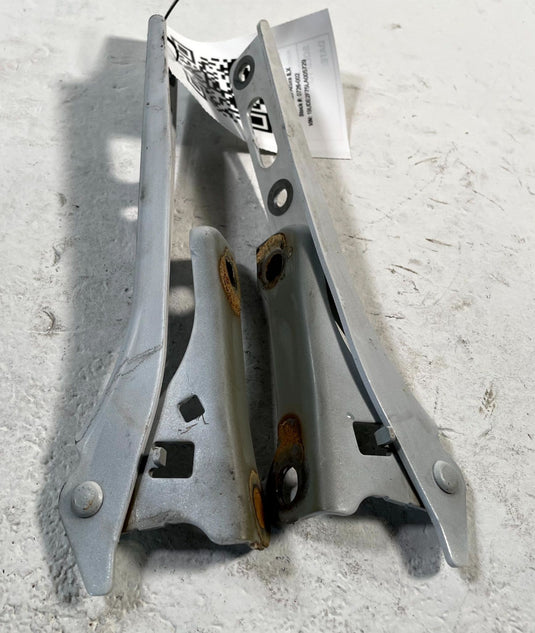 2013-2022 ACURA ILX FRONT LEFT & RIGHT HOOD HINGES PAIR WHITE (NH883P)