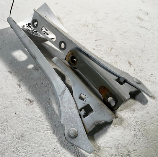 2013-2022 ACURA ILX FRONT LEFT & RIGHT HOOD HINGES PAIR WHITE (NH883P)